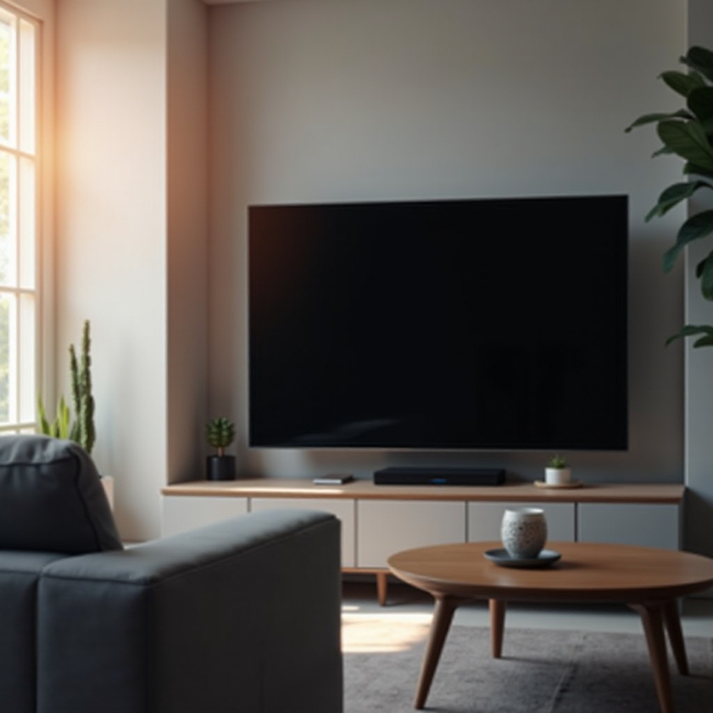 obrazovka televize LG zčernala