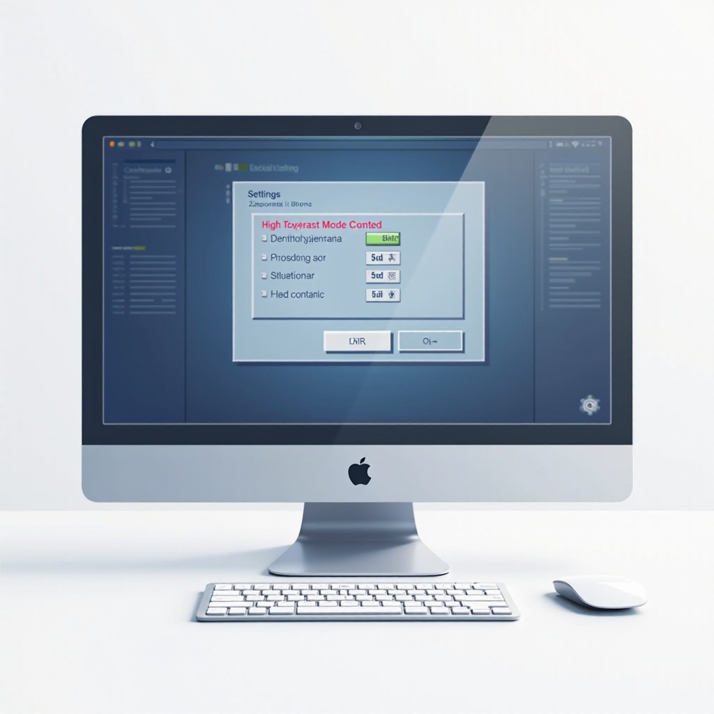 како искључити режим високог контраста