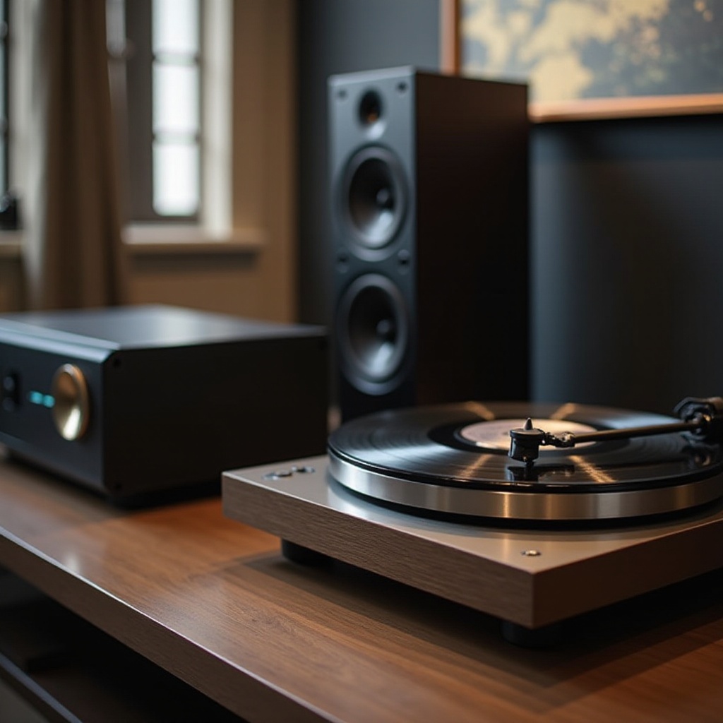 best turntable amp and speakers