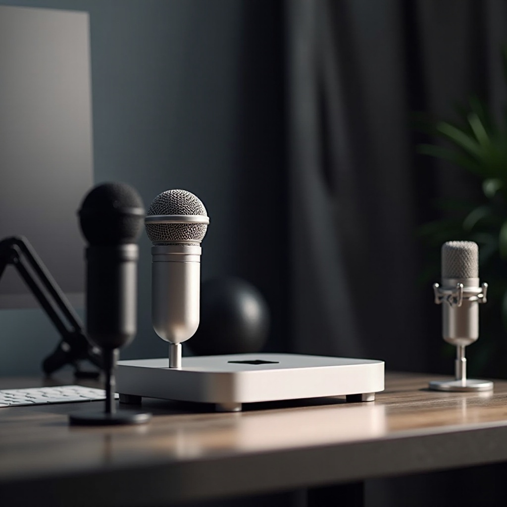 най-добрият микрофон за Mac Mini