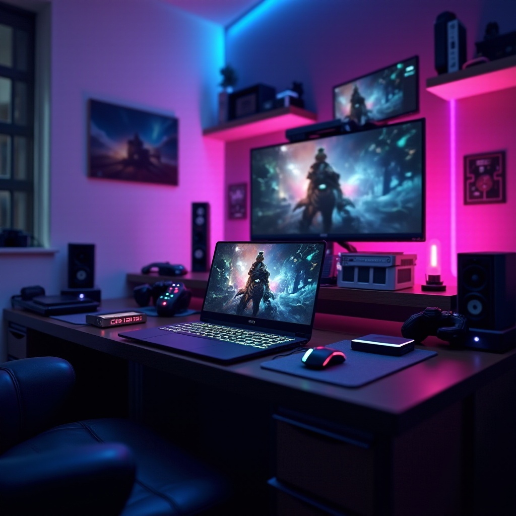 أفضل إعداد لجهاز كمبيوتر محمول للألعاب