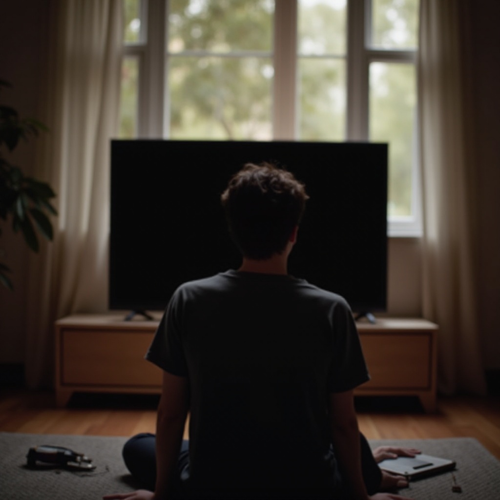 ecranul televizorului LG s-a înnegrit