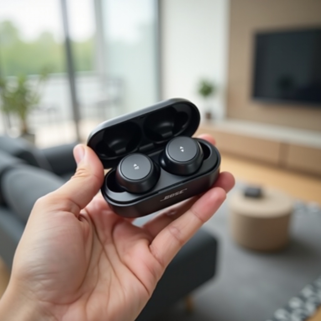 bose qc earbuds 2 how to connect