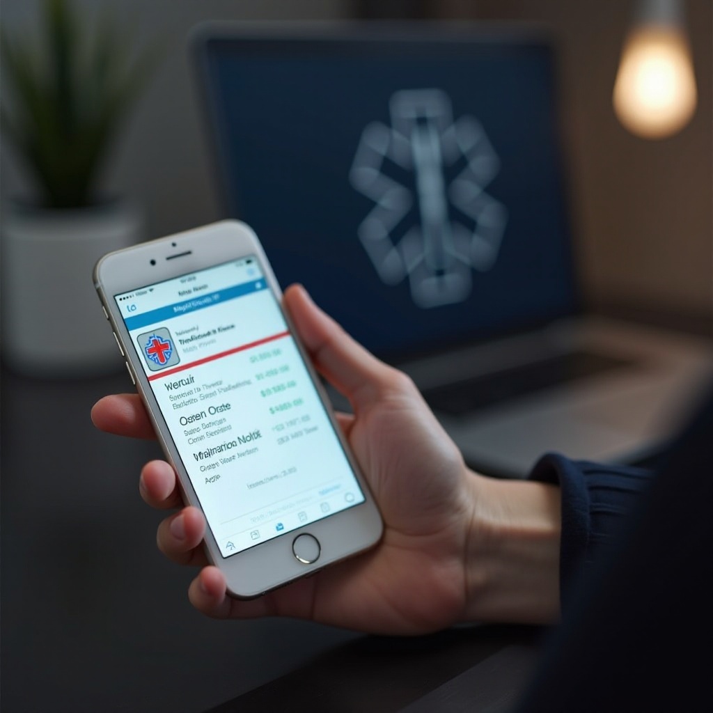 как да получите достъп до медицински идентификатор на iPhone