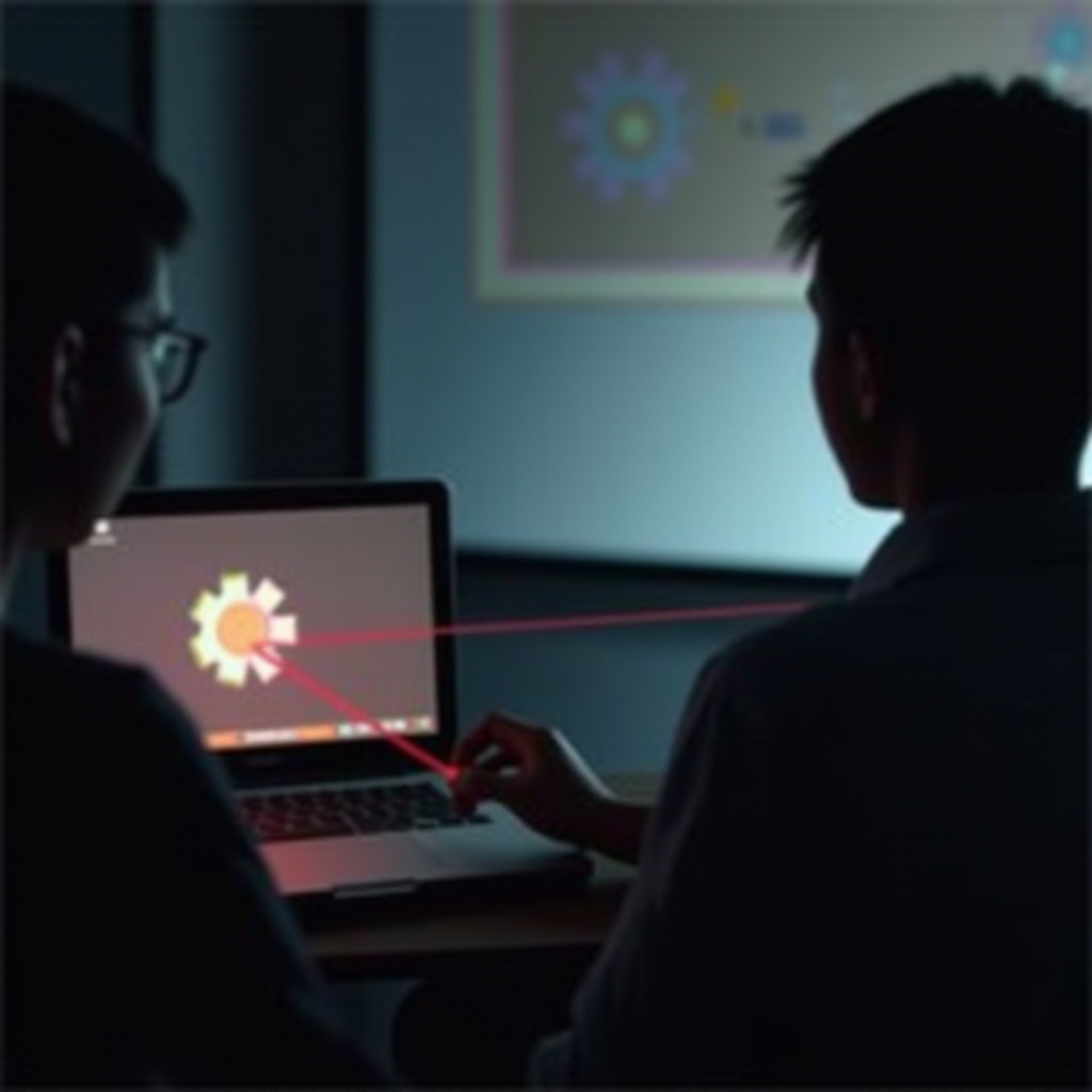 как да получите лазерен указател на Chromebook без стилус