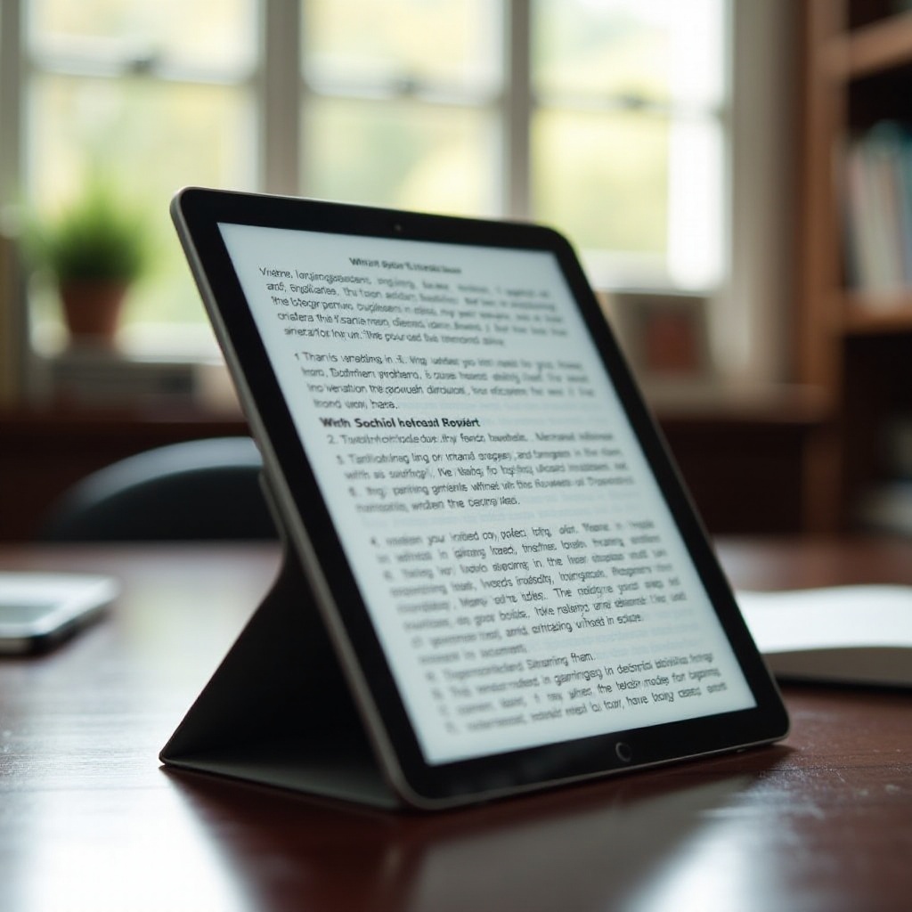 أفضل آيباد لقراءة الكتب الدراسية