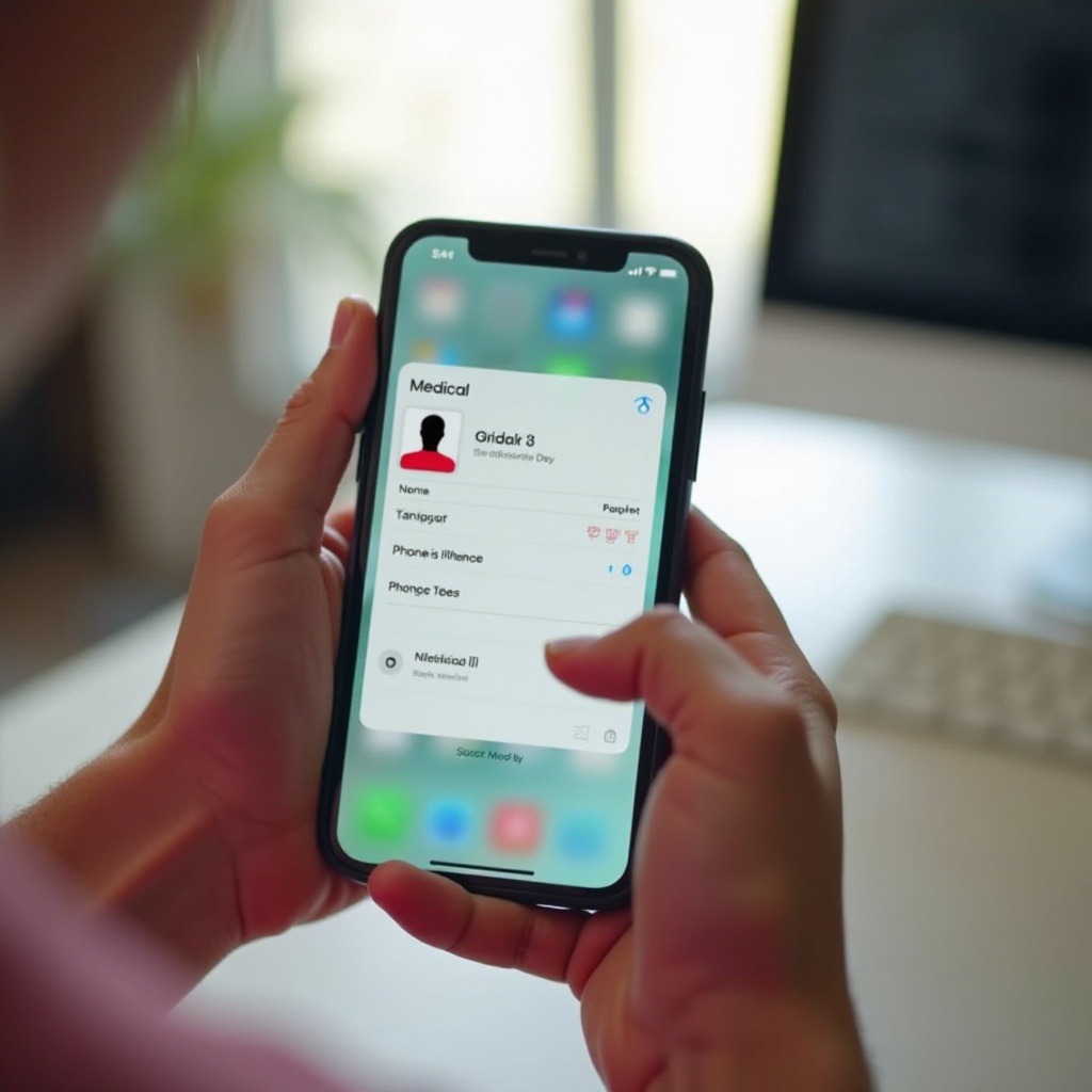 jak uzyskać dostęp do identyfikatora medycznego na iPhone