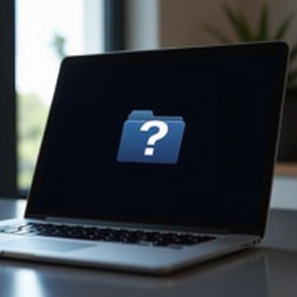 macbook flashing folder with question mark