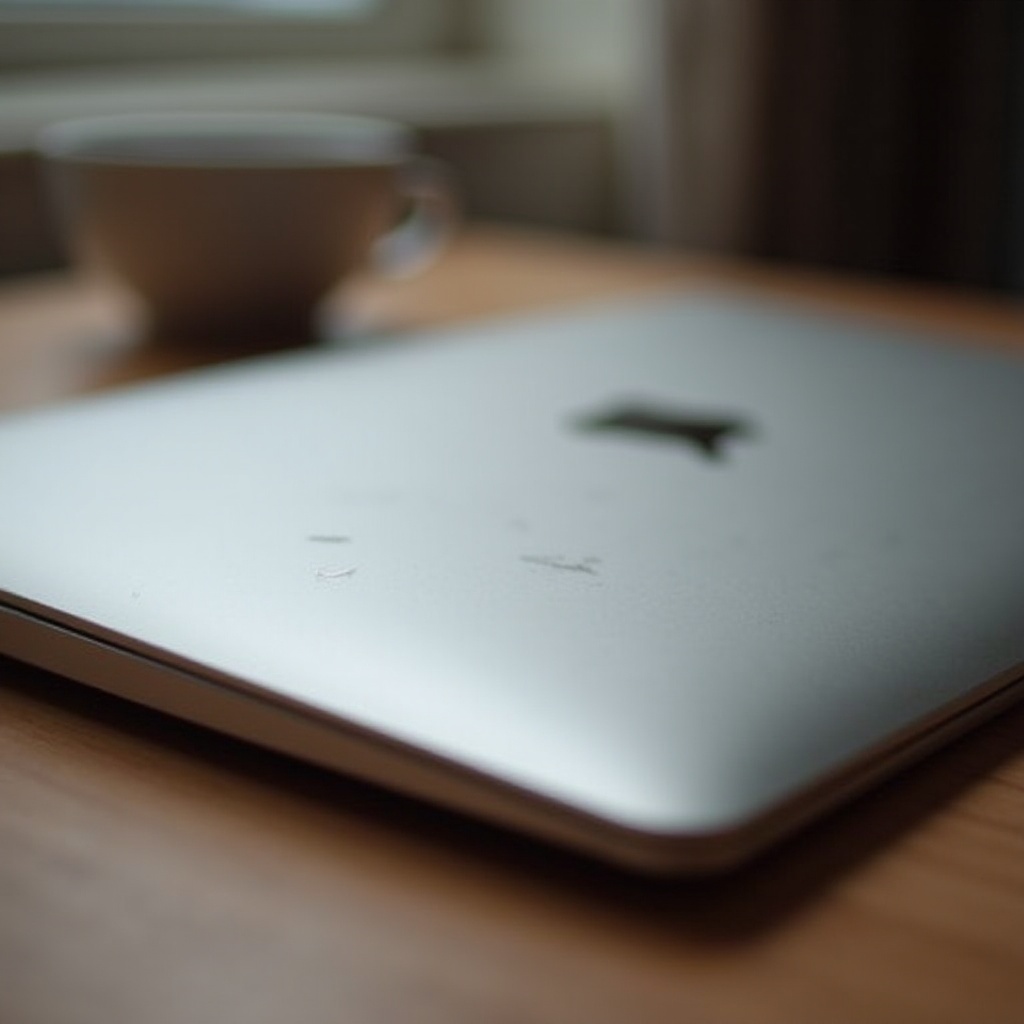 škrábance na MacBooku Air