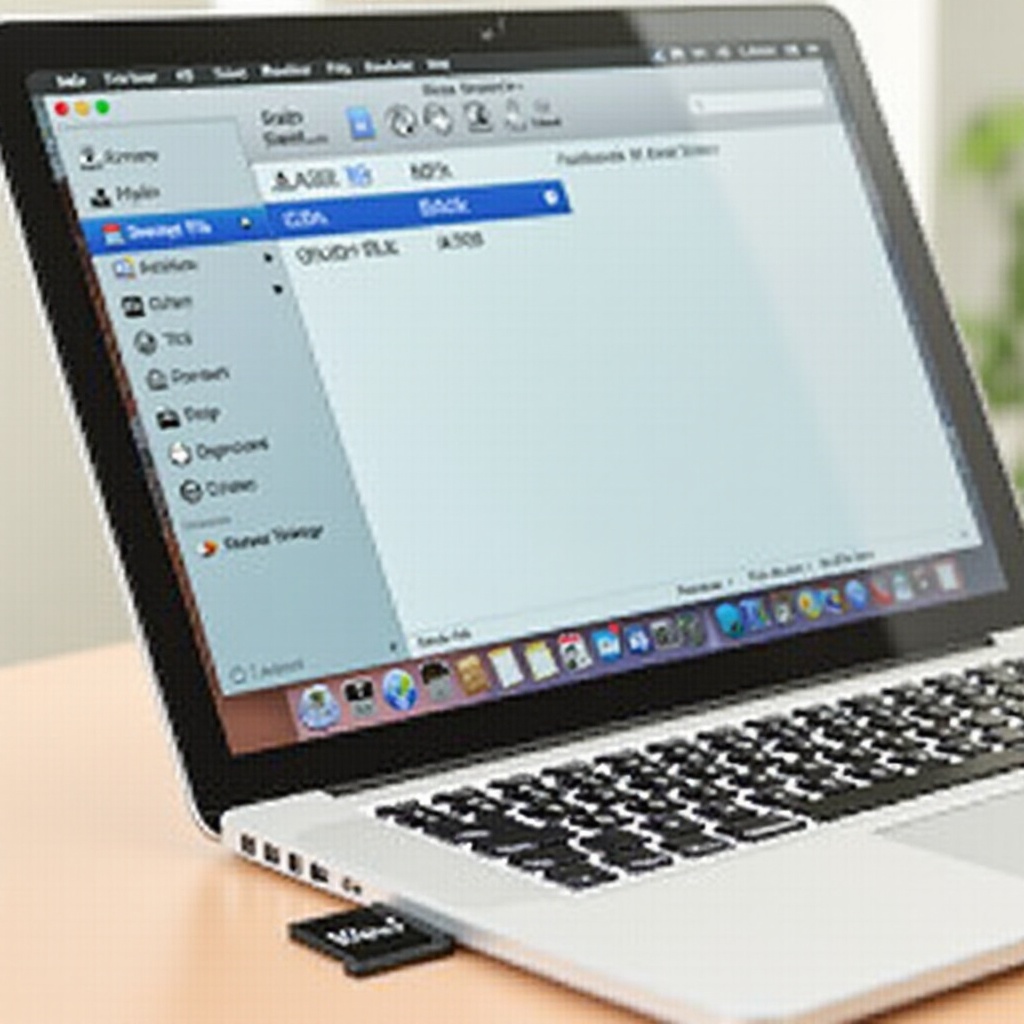 kako formatirati SD karticu za MacBook Air