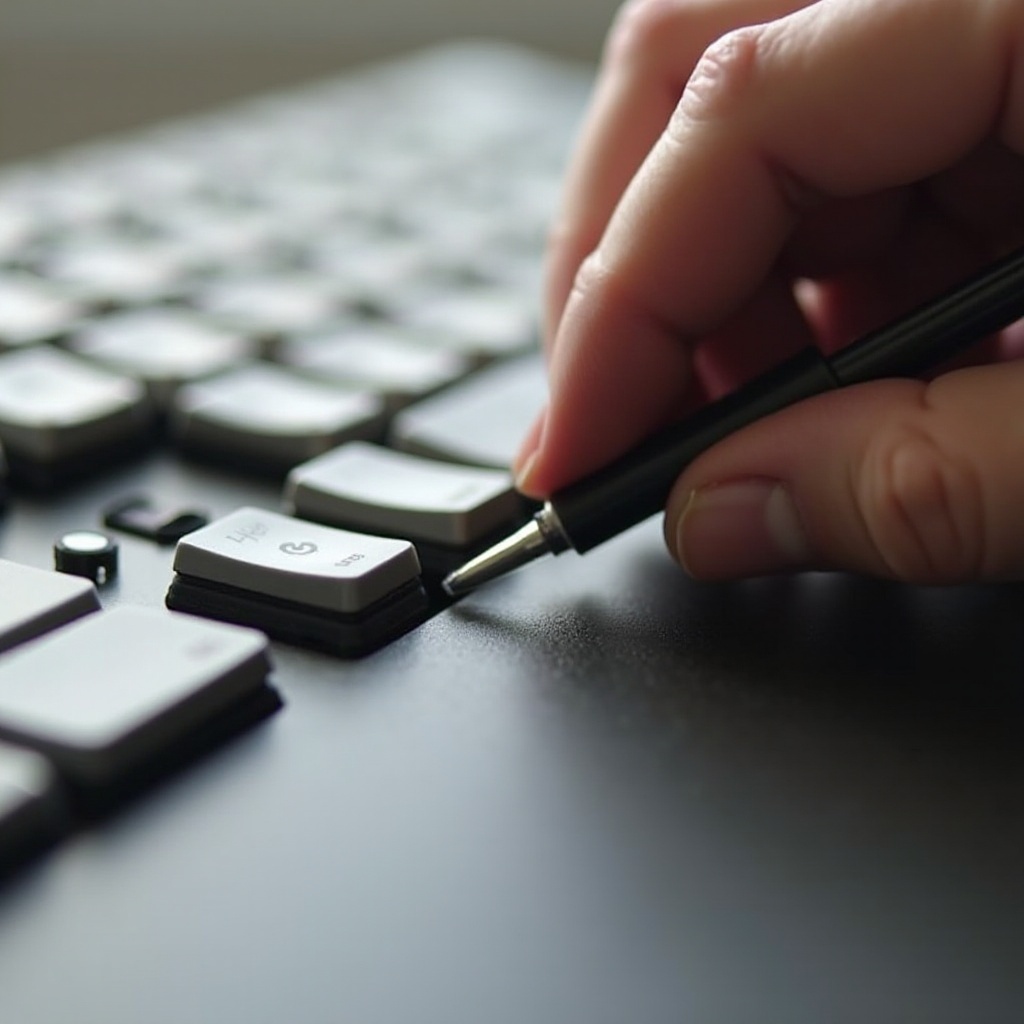 how to clean under mac keyboard