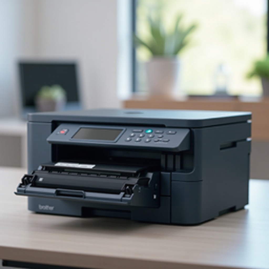 jak zresetować toner w drukarce Brother