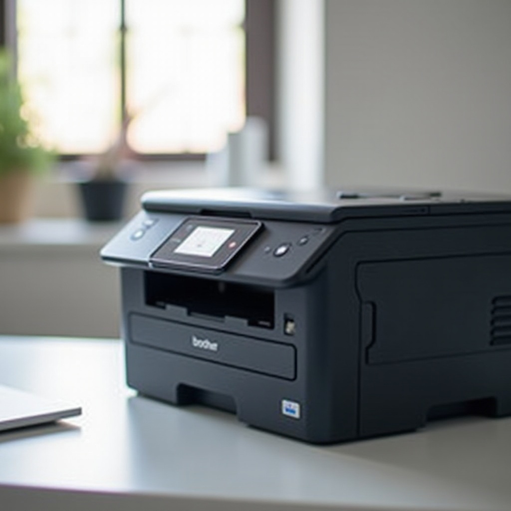 как да рестартирате тонера на принтер Brother