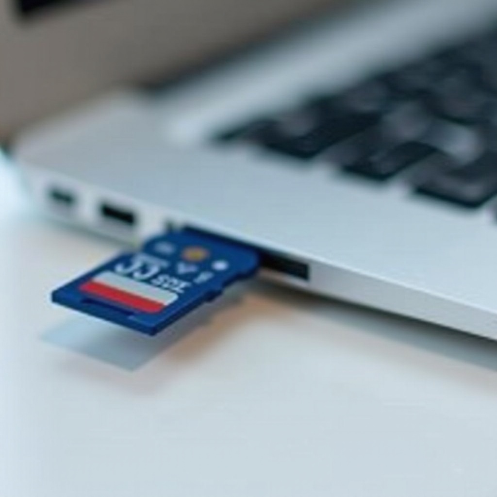 cum să formatezi un card SD pentru MacBook Air