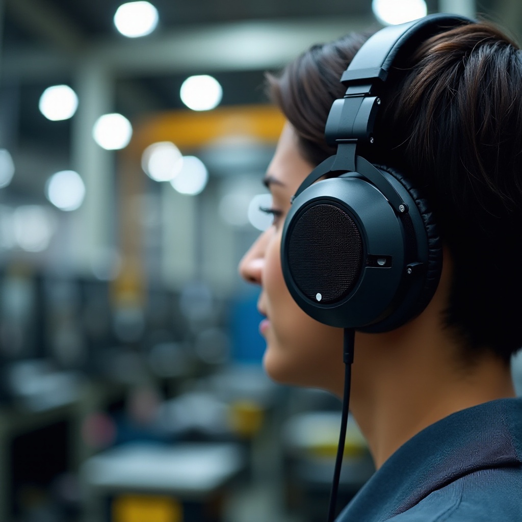 extreme noise cancelling headphones for machine operators