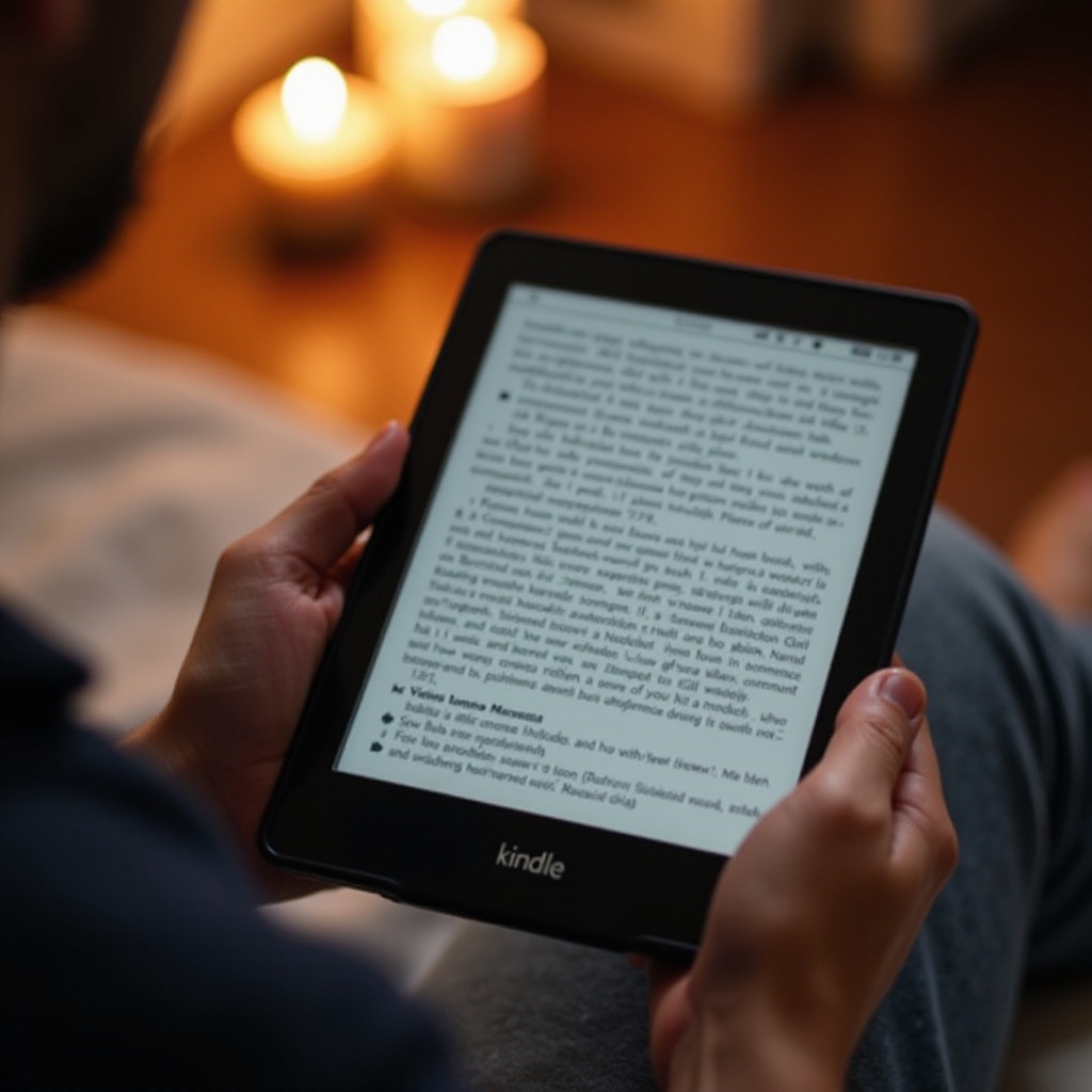 означивач на Киндлу