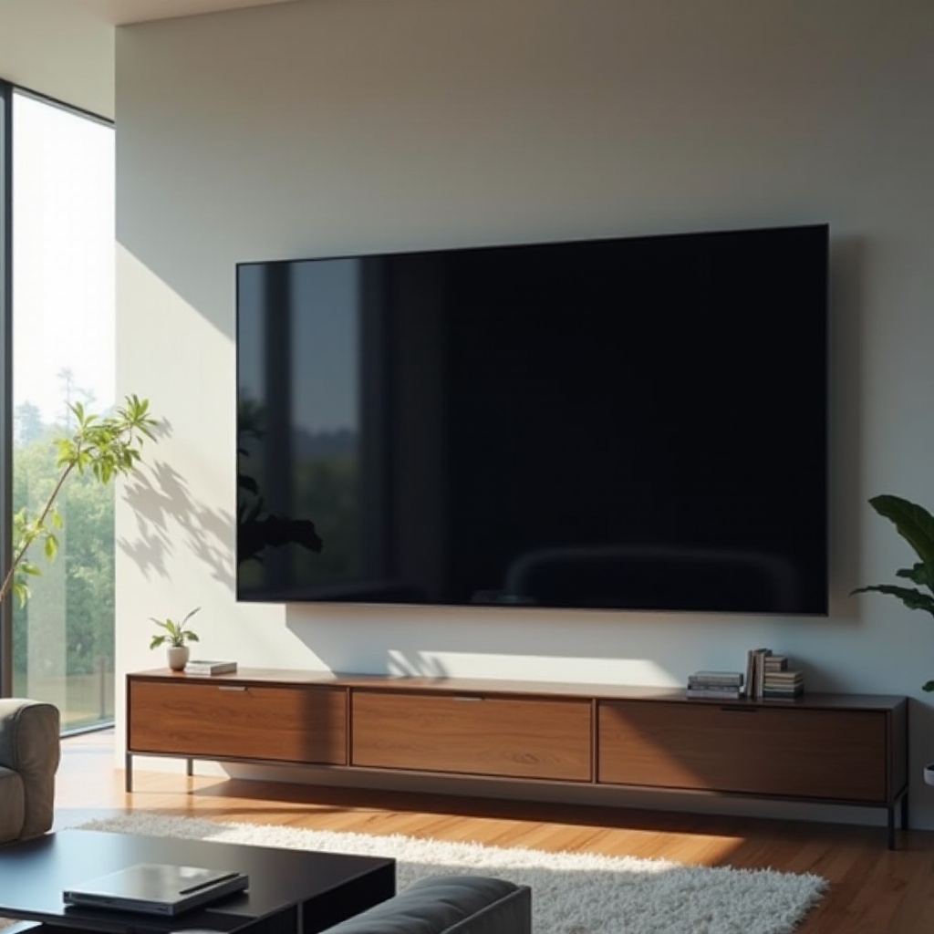 brak zasilania w moim 75-calowym telewizorze Samsung QLED Smart TV