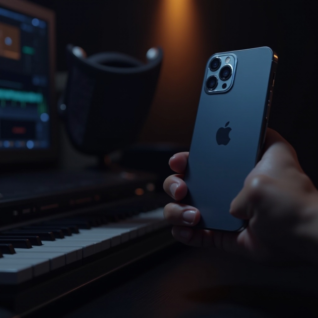 чувствителност на микрофона на iPhone