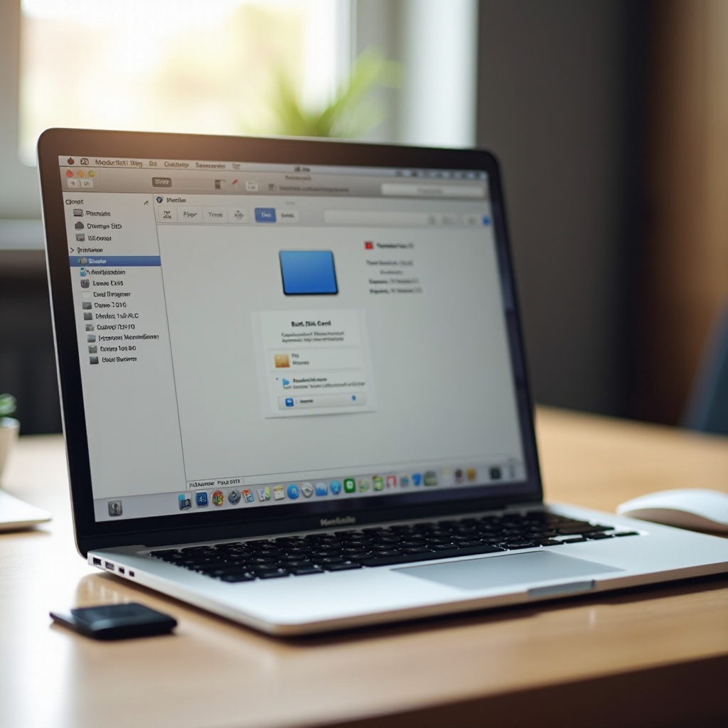 jak sformatować kartę SD dla MacBooka Air