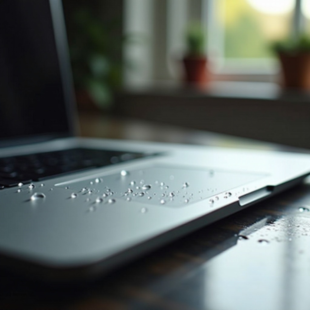 vărsa apă pe MacBook Air