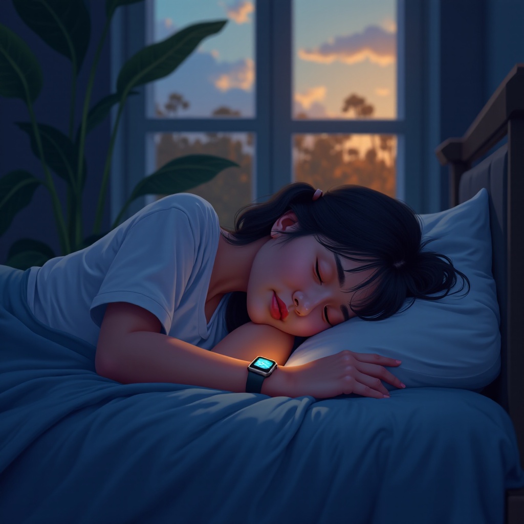 كيف تقوم الساعة الذكية بتسجيل النوم