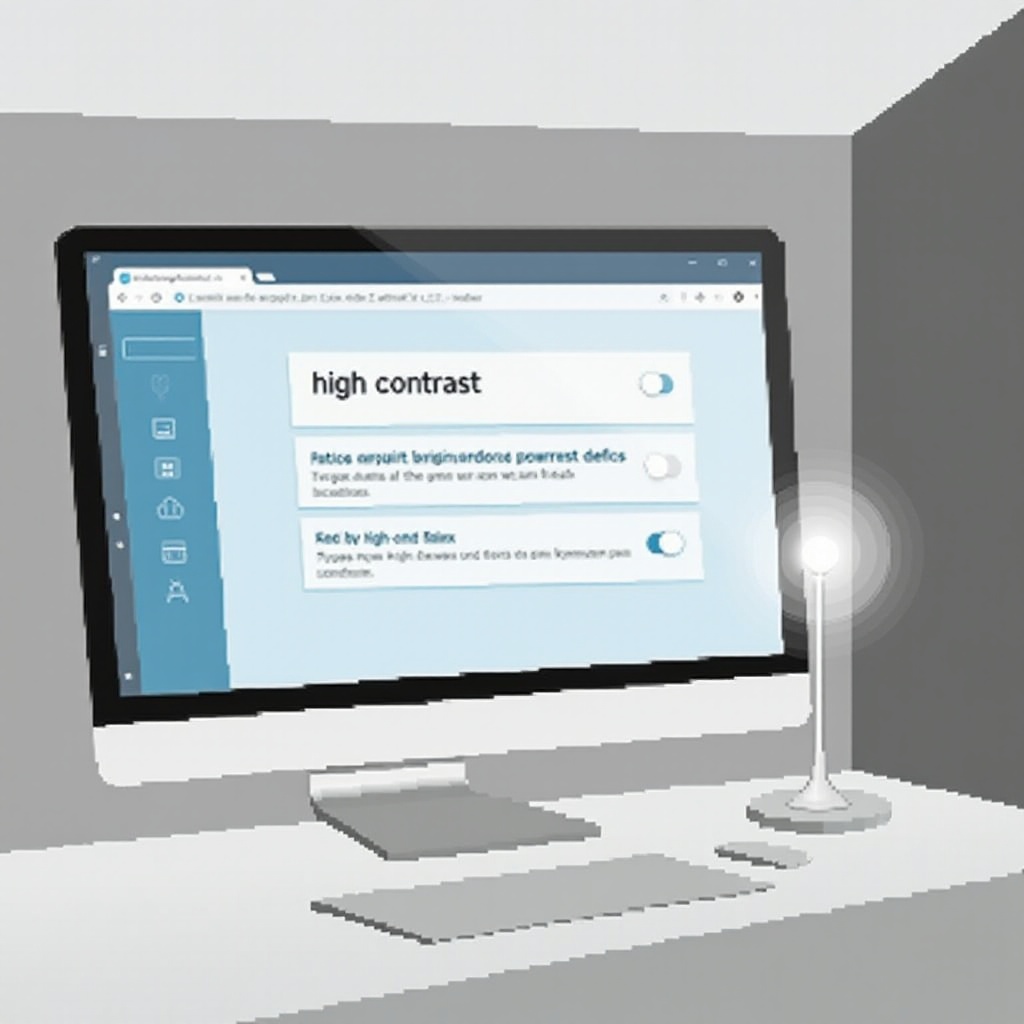 cum să dezactivezi modul de contrast înalt