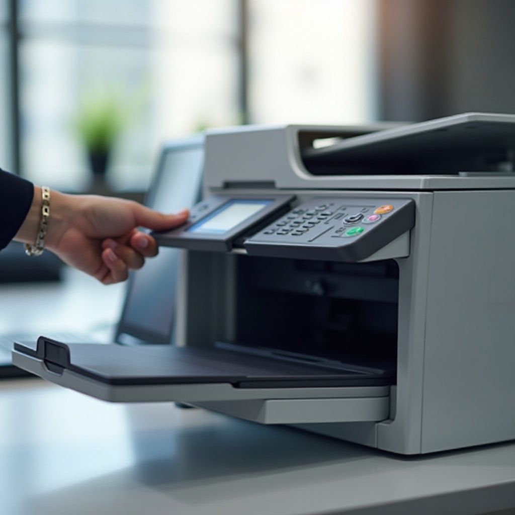 طابعة brother تطبع صفحات سوداء