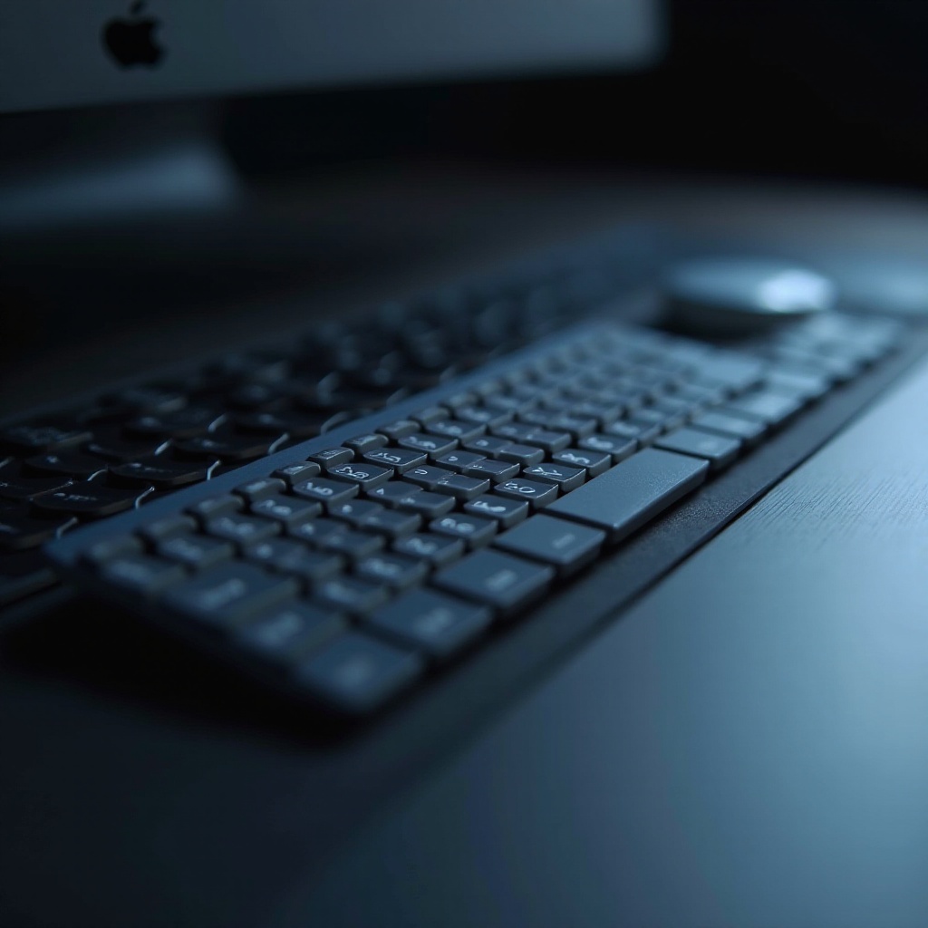 jak vyčistit pod klávesnicí Mac