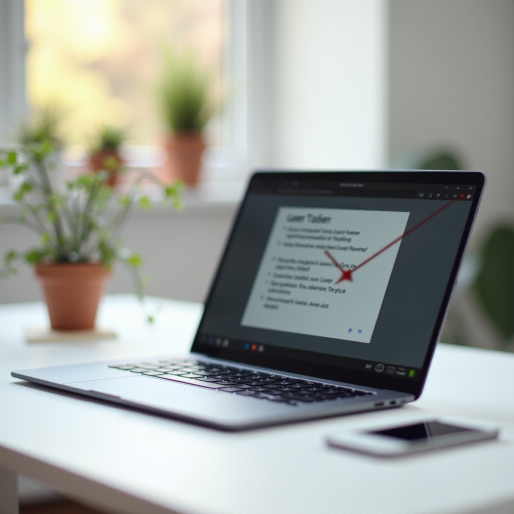 how to get laser pointer on chromebook without stylus