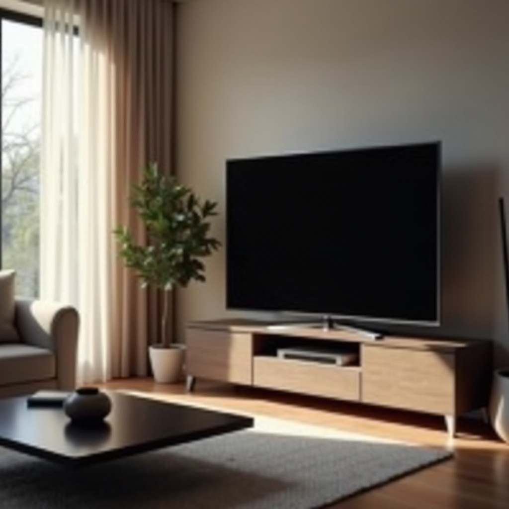 екран LG телевизора је поцрнео